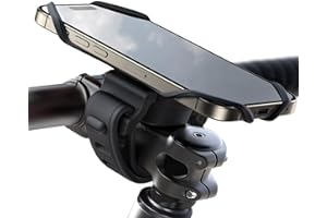JOYROOM Support Telephone Velo 2024 Ultimo [Ammortizzatore in Silicone] Support Téléphone Moto Ruotabile a 360° Porte Telephone Vélo per VTT, Scooter per iPhone Samsung Smartphones 4.0-7.2 Pouces
