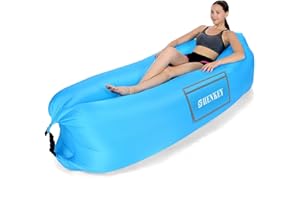 SHENKEY Aufblasbarer Safa, Wasserdichtes Luftsofa mit Tragbarem Paket, Aufblasbare Liege,Luft Sofa Couch für Das Reisen, Kampierend, Wandernd, Pool und Strand-Partys