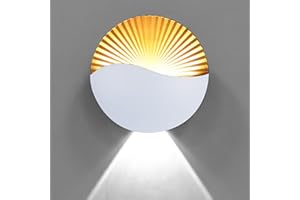 KAWELL 12W Creativo Moderno Lampada da Parete a LED Su e Giù Lampada da Parete a LED in Alluminio Impermeabile IP65 Camera da Letto per Interni Bagno Scala Soggiorno Portico Corridoio