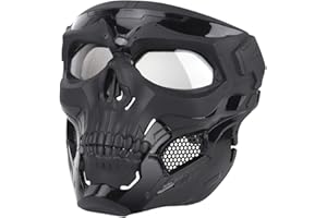 VenGo WST Masque Tactique Masque de Protection Masque Crâne Enfant pour Nerf Rival