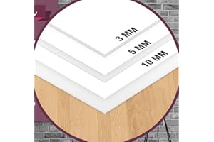 MURAL STICKERS FOREX PANNELLO LASTRA PVC BIANCO - DIVERSI SPESSORI E DIMENSIONI -ALTA QUALITA' - IDEALE PER STAMPA O RIVESTIMENTI - LEGGERO E RESISTENTE - ANTIGRAFFIO - LASTRA SPESSORE 3 mm 20 x 30 cm