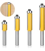 ZAXER Rohrschellen Set 4 Stück - Zum Einspannen Von Werkstücken 3/4" Für Tischlerarbeiten