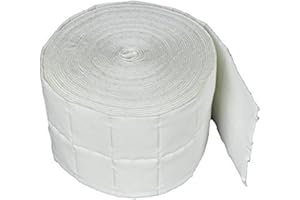 Zelletten Staubfreie Tupfer 12-lagig Cellulose Pads Zellstoff-Pads vorperforiert 100% fusselfrei geeignet für Zellettenspender Smartnail (500)