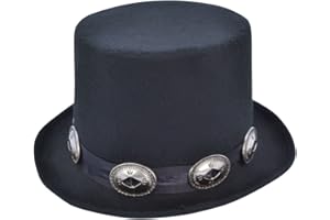 Bristol Novelty Sombrero de copa rockero, multicolor, talla única (BH642)