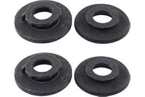 DOO ENGY Federteller Anschlagpuffer Federaufnahme Feder Gummilager Federunterlage Federgummi hinten oben unten für Golf 5 Plus Golf 6 Je-tta Pa-ssat B6 B7 3C Beetle EOS Scirocco Shar-an Ti-guan 5N Tour-an 1T
