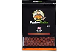 ParkerBaits OG Fish Shelf Life Boilies 1kg (14 mm)