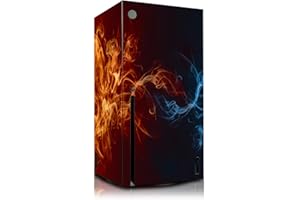 FINEST FOLIA Film de protection autocollant pour console de jeux, autocollant en vinyle pour boîtier de console de jeux, film de protection contre les rayures, design de couverture ajustée, autocollant autoadhésif