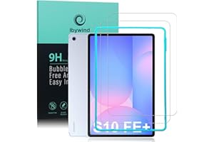 Ibywind per Samsung Galaxy Tab S10 FE+(13,1 Pollici) Pellicola Protettiva,con 2 Pezzi in Vetro Temperato,Facile da installare,Durezza 9H