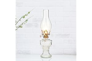 TRANSPLANT Lámpara De Queroseno De Vidrio De 32 Cm Lámpara De Aceite De Vidrio Clásica Retro Lámpara Decorativa Del Hogar Decoración De Vacaciones De Boda Lámpara De Aceite De Gran