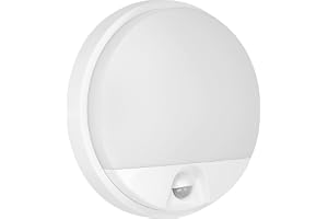 MIRATIC Utomhuslampa med Rörelsesensor PIR 4000K /1100lm /15W Neutralvitt lju IP54