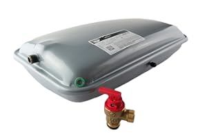 HTS Boiler Expansion Vessel Compatible with Glowworm ULTRACOM 2 Expansion Vessel 0020097328 & Pressure Relief Valve 0020014173