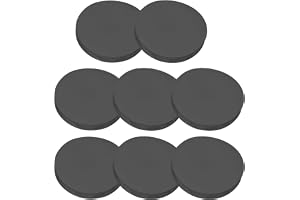 PATIKIL 8 stycken gummibrickor, 50 mm x 8 mm (OD x diameter) runda gummibussningar, gummitätning, platt tätning, tätningspads