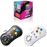 Console Retro Neo Geo Mini International - 40 Jeux Inclus + Manette noire + Manette blanche