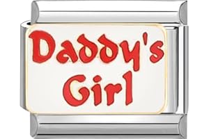 papasgix Italian Charms Module Familien für 9mm Italian Charm Bracelet DIY Italian Style Charms für Damen Abnehmbar Italienisches Charm Armband Zubehör Mädchen Junge Geschenk