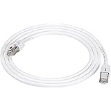 Amazon Basics Cat 7 High-Speed Gigabit Ethernet Patch Internet Cable - White, 5 Foot(1.5 m), 1-Pack