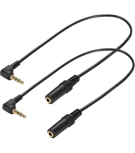 Jack Femmina Femmina Adattatore Audio AUX Da 3,5 Mm Maschio A Maschio - Connettori Dorati, Semplice E Compatto Connettore AUX Semplice 1:1