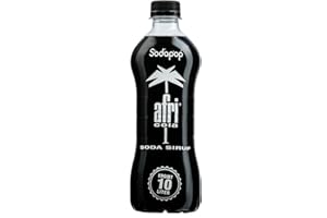 ‎SODAPOP Sodapop Sirup afri Cola, Getränkekonzentrat, 1 Flasche ergibt 10 L Fertiggetränk, 500 ml