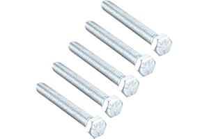 Sourcing Map 3/8 – 16 * 1 – 3/4 vite a testa esagonale bulloni fissaggio grade 5 – maschio in acciaio al carbonio