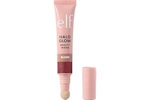 e.l.f. Halo Glow Blush Beauty Wand, Liquid Blush Wand For Radiant, Flushed Cheeks, Infused With Squalane, Vegan & Cruelty-free, Berry Radiant