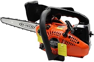 FP-TECH MOTOSEGA A SCOPPIO 25 CC POTATURA ALBERI BARRA 25 CM CARVING LEGGERA AD UNA MANO