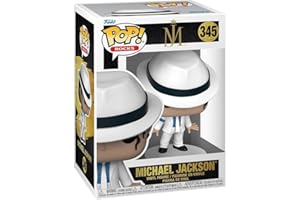 Funko POP! Rocks: Michael Jackson - MJ - (lean) - Kolekcjonerska figurka winylowa - Pomysł na prezent - Oficjalny towar - Zabawki dla dzieci i dorosłych - Fani muzyki