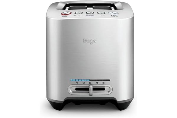 Sage - The Smart Toast - Grille-Pain 2 Fentes - Aluminium Brossé