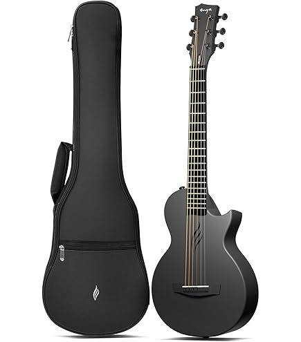Enya X3 PRO mini gitara – 36 cali, czarna, włókno węglowe, gitara