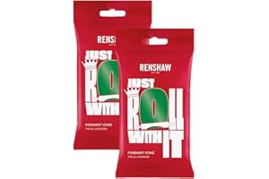 Renshaw Emerald Green Ready to Roll Icing 500g (Multipack 2X 250g)