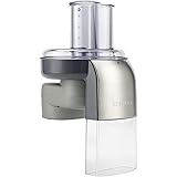 Kenwood AT340 Accessorio Tagliaverdure a Dischi per Impastatrice Planetaria, dotata di 7 dischi in acciaio per grattugiare, s