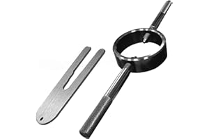 CANDEON Motorrad Gabel Federkompressor Werkzeug, Universeller Motorrad Gabelfederkompressor Werkzeugsatz Schraubenfeder-Service-Set, Fork Spring Compressor Tool für Meisten Upside Down Gabeln
