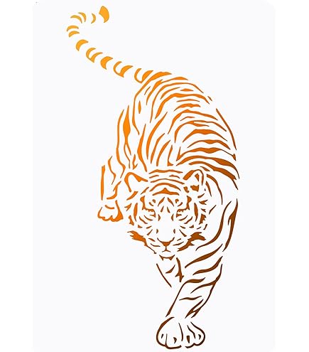 FINGERINSPIRE Phoenix Grands Pochoirs 21x29.7cm Firebird