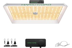 MARS HYDRO MARSHYDRO TS 1000 LED Grow Light 3X3ft Full Spectrum for Indoor Plants Newest Dimmable LED Grow Lights Daisy Chain Grow Lights for Seeding Veg Flower Growing Lamp Plant Lights for 100x100CM