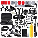 EDOSE Head Strap Mount Chest Mount Harness Chesty Accessories Kit for AKASO EK7000 APEMAN Apeman A70 GoPro Hero 5/4/3+/3/2/1 Go Pro 5 Session Action Camera Sport Camera Waterproof Camera