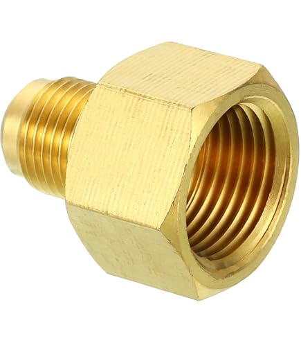 Raccordi In Ottone Per Tubo Flessibile – Adattatore 8 Mm Spinato X 1/2″ Femmina Con Fascette – Set Da 2 – Sourcing Map
