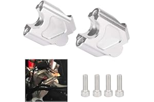 AN XIN Un Xin Manubrio Riser per 2013 – 2017 BMW F700GS F650GS 2008 – 2017 Accessori Moto Elevate Manubrio Riser Morsetto estendere Montaggio Maniglie