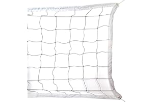 BlesMaller Volleyball Net Officially Standard Size 9.5 m x 1 m Volleyball Net Outdoor Sport Net for Backyard Beach Garden Pool -with Carrying Bag (Net Only)