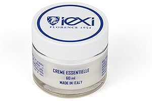 IEXI Creme Essentielle - Crema ideale per Pulire Pelle - Made Italy - Puliza Scarpe, Vestiti, Borse e Cinture, Divani, Poltrone, Sedili Auto Moto - Dona un Effetto Setoso al Tatto - Formato 60 ml