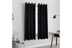 ‎ZARNAN Zarnan Verdunklungsvorhänge 2 er Set,Vorhang Blickdicht mit Ösen,Gardinen Thermovorhang 140x245cm(BxH) Sand,blickdichte Vorhänge für Schlafzimmer Wohnzimmer Kindzimmer