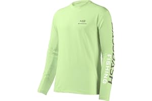 Bassdash Camisetas de Pesca para Hombre protección Solar UV UPF 50+ Camiseta de Manga Larga