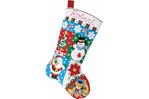 Bucilla, 89604E Patchwork Felt Applique 18" Perfect for Crafts, Arts and Crafts