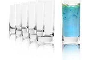 Stölzle Lausitz Biergläser New York Bar 6er-Set 510 ml – Hochwertige Bier Gläser in zeitlosem Design – Elegante Biergläser aus bleifreiem Kristallglas – Spülmaschinen- & stoßfest