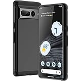 JETech Stötsäker Skal för Google Pixel 7 Pro, Dual Layer Robust Skydds Case med Stötdämpning (Svart)