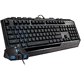 Cooler Master Devastator 3 Plus SGB-3001-KKMF1-IT, Tastiera Gaming Memcanica e Mouse Combo, Retro-Illuminazione LED 7 Colori