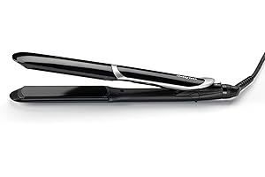 ‎BABYLISS Prostownica BaByliss Smooth Pro Wide - ceramiczne płytki do gładkiej stylizacji o szerokości 35 mm do długich/grubych włosów, szybkie nagrzewanie, 5 ustawień temperatury do 235°C, ST397E