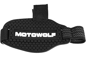 Qiilu Motorcycle Boot Protector for Motorcycle Boots Protective Gear Shoes Boot Scuff Protective Gear Accessories Boots Motorcycle Black Universal