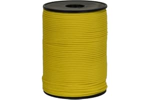 Corderie Italiane 006005865 Edilizia Cordino, Corde 2 mm x 100 m, Jaune