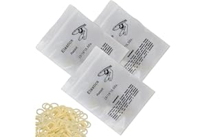 NEKAPLO 300 Pcs Orthodontic Elastic Bands for Braces – Durable & Comfortable Rubber Bands for Teeth, Assorted Colors for Teens & Adults