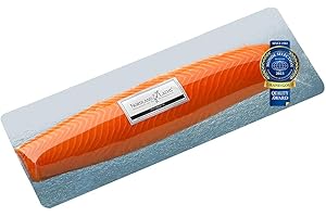 Nordland-Lachs 420g Lachsfilet Royal | edelstes Stück vom Lachs für Gourmets | Ultrapremium Filet Royal geräuchert aus Schottland | Top Kühlversand