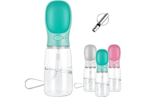 Makerfire Bouteille d'eau Chien 550ml,Distributeur d'eau Portable Gourde Chien Chiot Chat Animaux Voyage Water Drink Bouteille-Blue