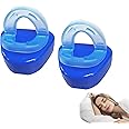 Honex Anti Snoring Mouthpiece, 2pcs Reusable Snore Device Stopper, Comfortable Snoring Aids, Snore Devices Stopper with Compact Storage Case, Reduce Snoring Aid